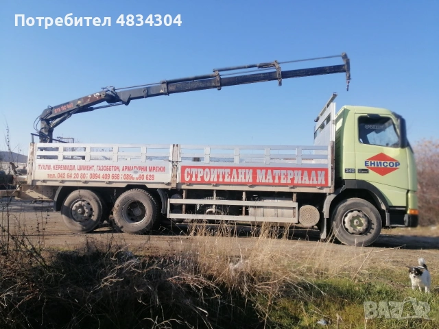 Volvo Fh12 с кран