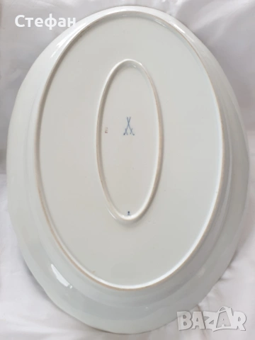 Порцеланово плато Майсен, снимка 7 - Антикварни и старинни предмети - 54307058