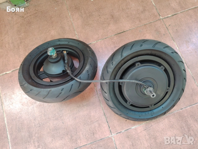 Гуми за Тротинетка, с двигател, и предна джанта