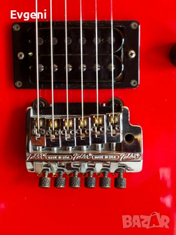 Продавам Charvel Model 2 Limited Edition 1986 г. - Червен цвят + куфар , снимка 4 - Китари - 55232662