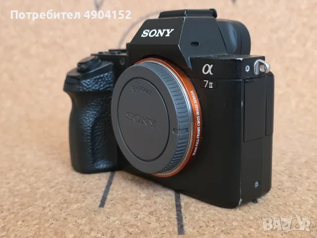 Sony a7II с грип и 5 батерии, снимка 3 - Фотоапарати - 55493696