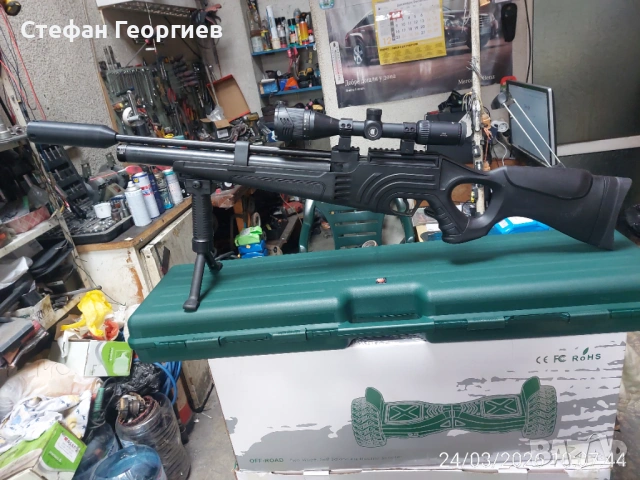 Въздушна пушка Hatsan FLASH 101 PCP-5.5 мм., снимка 6 - Въздушно оръжие - 53956622