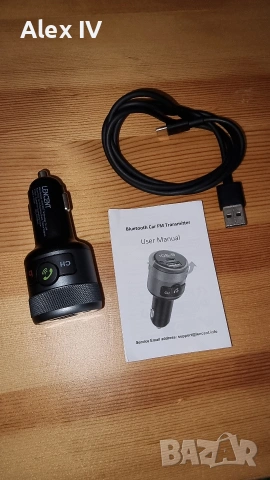 Bluetooth FM transmitter / ФМ трансмитер, снимка 3 - Аксесоари и консумативи - 54666114