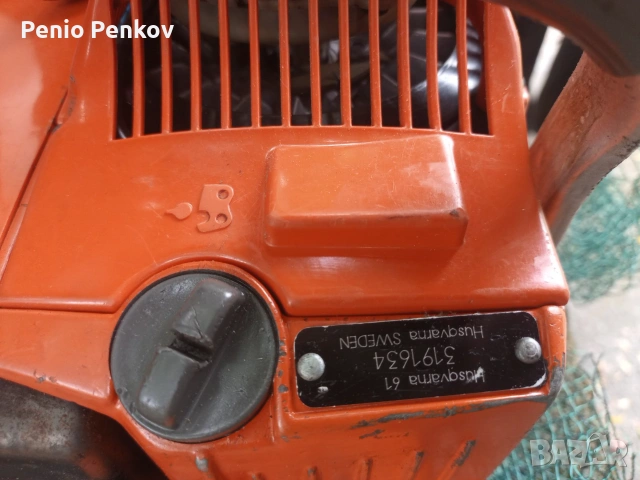 Бензинов трион (резачка) Husqvarna 61, снимка 9 - Моторни триони/резачки - 55025456