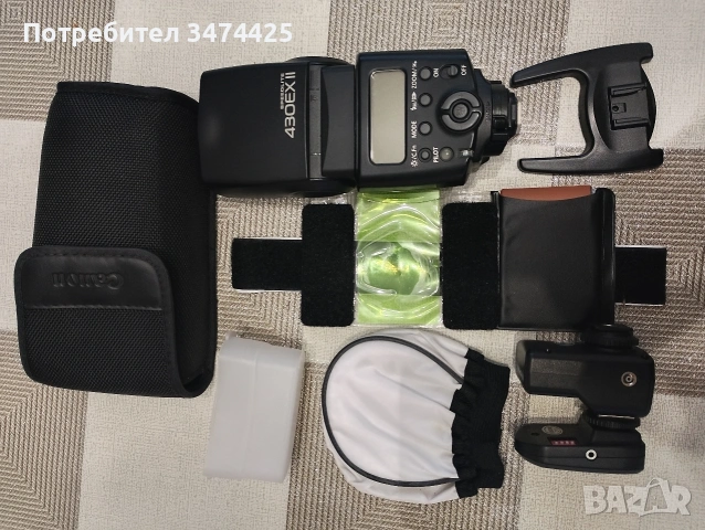 Светкавица Canon, снимка 2 - Светкавици, студийно осветление - 54370405