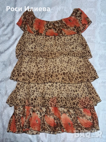 Лятна дамска роклята на волани, снимка 2 - Рокли - 54177139