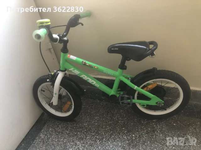 Детско колело с помощни колела, снимка 2 - Велосипеди - 55404454