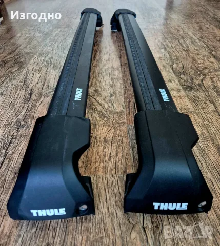 Thule Edge Flush Rail WingBar Evo напречни греди + кит / захвати, снимка 6 - Аксесоари и консумативи - 55360979