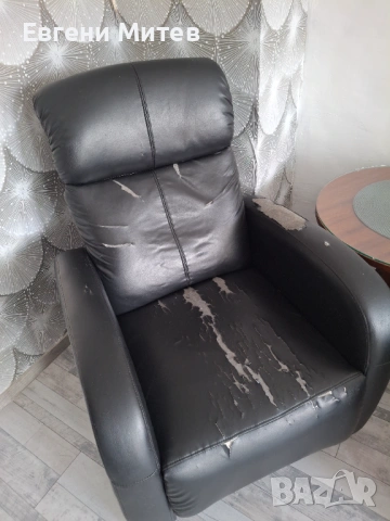 Фотьойл със забележки , снимка 2 - Дивани и мека мебел - 54933746