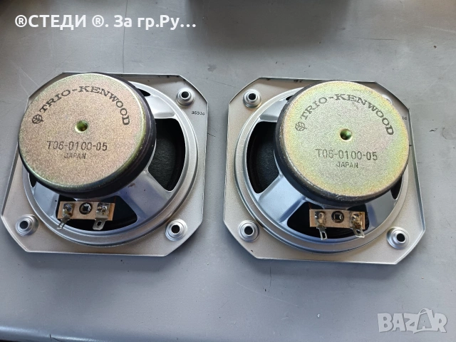 Чифт ретро говорители Kenwood Trio T06-0100-05 (6 ома, Произведени в Япония), снимка 4 - Тонколони - 54821243