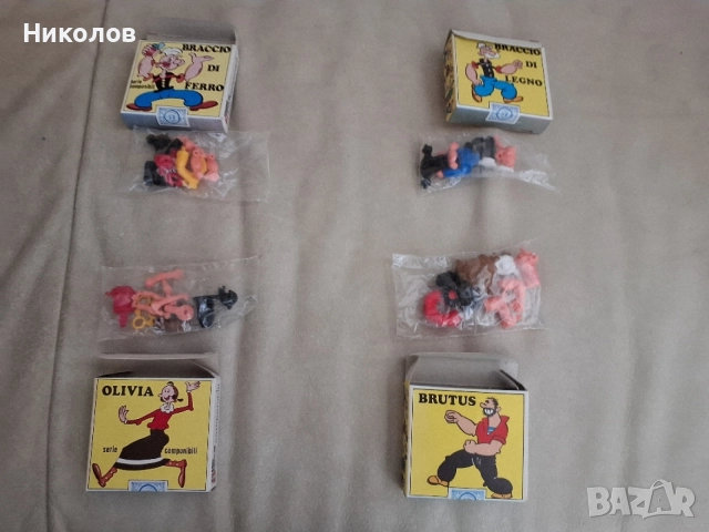 POPEYE много стари НЕРАЗОПАКОВАНИ, снимка 5 - Фигурки - 54675043