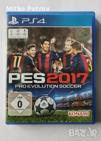 Диск за PS4 PRO EVOLUTION SOCCER