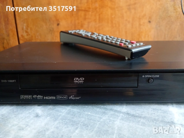 Двд dvd-1080p7 Samsung , снимка 3 - Плейъри, домашно кино, прожектори - 54501246