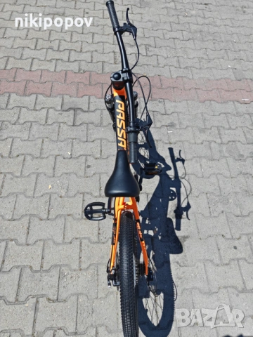 BG Алуминиев велосипед 20" NINJA оранж, снимка 8 - Велосипеди - 54864134