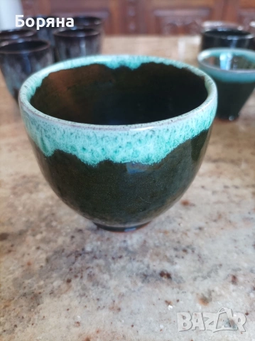 Български керамични чаши, снимка 5 - Чаши - 54125039