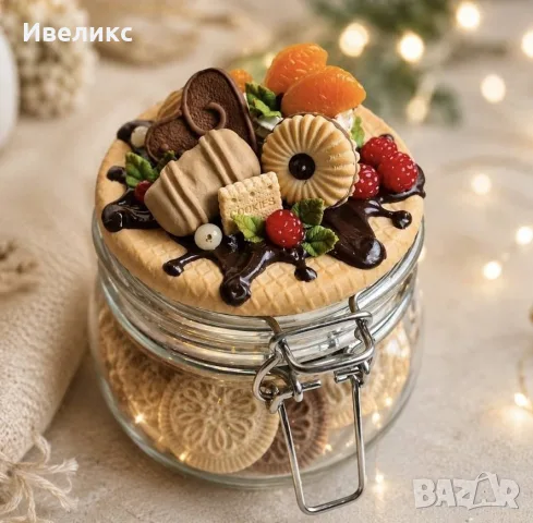 буркани и чаши полимерна глина , снимка 2 - Аксесоари за кухня - 55653306