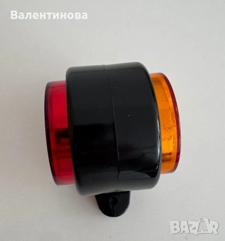 КОМПЛЕКТ LED габарит рогче 12V червено/жълто за камион, ремарке, бус, снимка 3 - Аксесоари и консумативи - 54366770