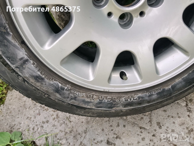 Алуминиева джанта + гума за BMW, снимка 13 - Аксесоари и консумативи - 55094870