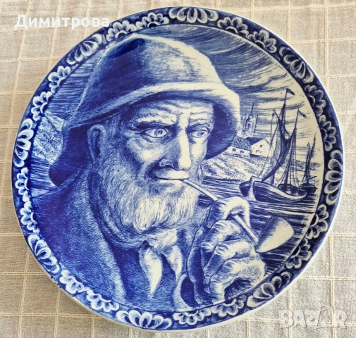 BOCH BELGIUM чиния за декорация , снимка 2 - Други - 54637851