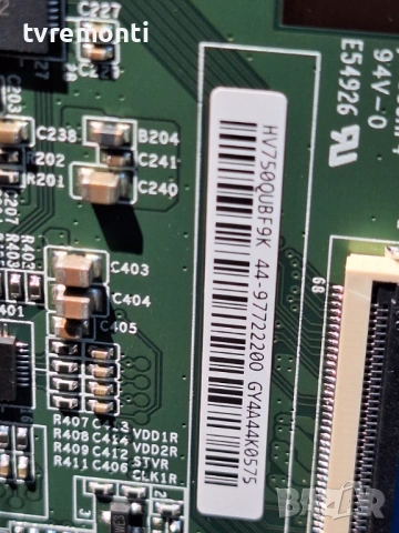 T-CON BOARD HV750QUBF9K 47-6021573 HV650QUB-F9K-V01 , for Sony KD-75X75WL 75inc DISPLAY BOEI750WQ1 1, снимка 3 - Части и Платки - 54853302