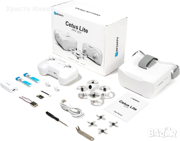Дрон BETAFPV Cetus Lite комплект с VR очила Квадрокоптер