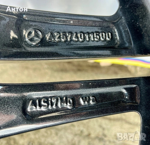 Джанти оригинални AMG с гуми за Мерцедес W257 - 245/40/R19, снимка 8 - Гуми и джанти - 54080526
