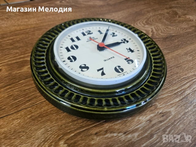 Стенен часовник Meister-Anker – Керамична класика, Made in Germany, снимка 9 - Стенни часовници - 54606470
