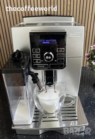 Delonghi ECAM 25.462.S - Перфектно състояние с1 година гаранция!, снимка 4 - Кафемашини - 55415363