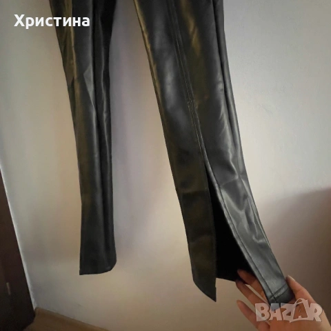 Кожен клин и боди , снимка 2 - Панталони - 54640131