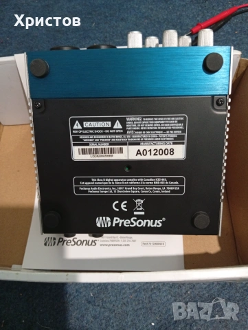 Звукова карта Presonus, снимка 2 - Други - 55165295