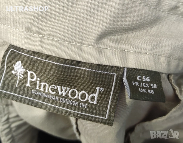 Pinewood UK 40 2XL Мъжки къси панталони туристически ловни outdoor, снимка 7 - Къси панталони - 54704918