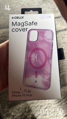 Кейс iphone15 pro Celly Mag safe cover