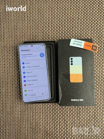 8/256gb❗️SAMSUNG S24 ❗️лизинг от 13€/мес ❗️ КАТО НОВ❗️ Sapphire Blue , снимка 8 - Samsung - 55663511