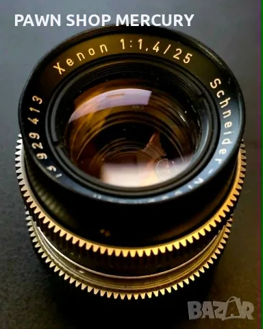 Продавам обективи Schneider-Kreuznach Xenon 25mm f1.4,Pentacon, снимка 2 - Обективи и филтри - 55383057
