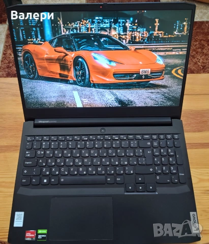 Lenovo IdeaPad Gaming 3 15ACH6 | AMD Ryzen 5 5600H | GTX1650 4GB | 32RAM | 512GB ROM | Нова Батерия, снимка 3 - Лаптопи за игри - 54979077
