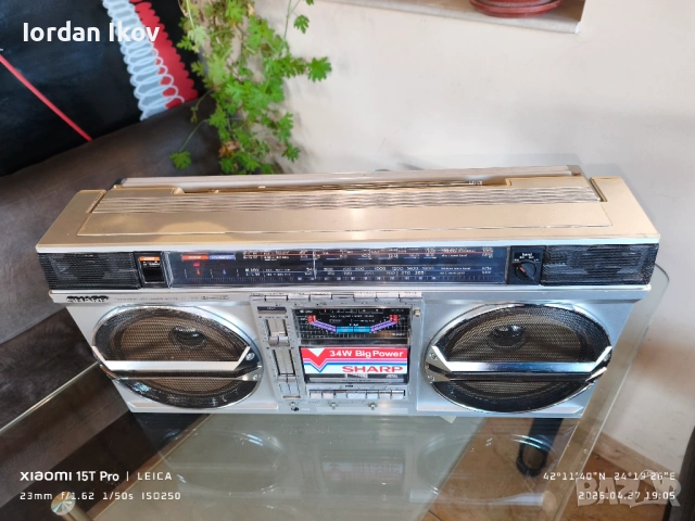 Sharp GF-9000, снимка 6 - Радиокасетофони, транзистори - 54338525