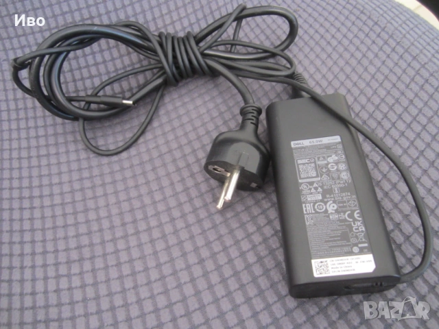 Оригинално зарядно Dell 65W USB-C, снимка 6 - Лаптоп аксесоари - 54573334