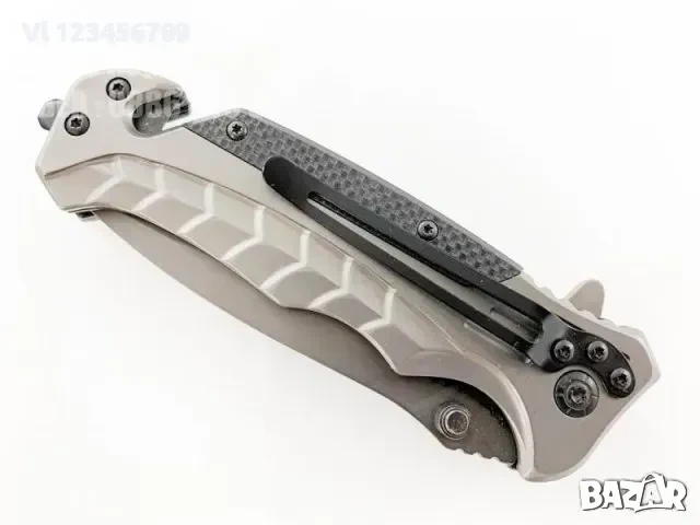 Сгъваем автоматичен нож Browning-FA46-95х215 мм, снимка 4 - Ножове - 54007998