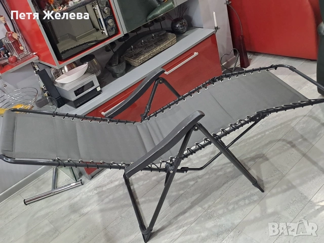 Сгъваем стол тип шезлонг BLUMFELDT/ немски , снимка 5 - Къмпинг мебели - 54879422