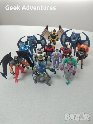 Оригинални екшън фигурки Батман от 90те / Batman Action Figures 90s Retro Vintage