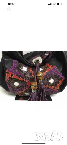 Дамска чанта естествена кожа Gucci, снимка 16 - Чанти - 55509127