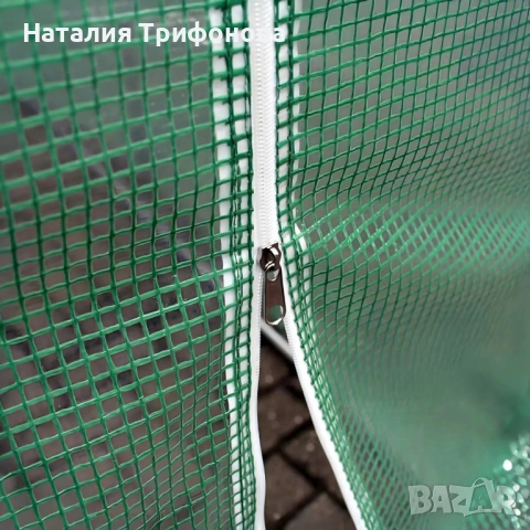 Резервно покривало за оранжерия 3x2x2м – Армирано UV , с цип и прозорци (без рамка), снимка 10 - Оранжерии - 54087480