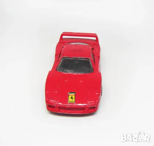 Колекционерска метална количка Maisto Ferrari F40, снимка 9 - Колекции - 55544476