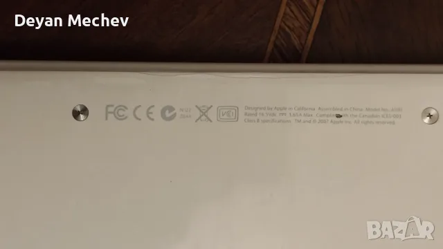 MacBook A1181 Late 2007 | Пълен Комплект с Оригинални Дискове и Дистанционно, снимка 5 - Лаптопи за дома - 55531822