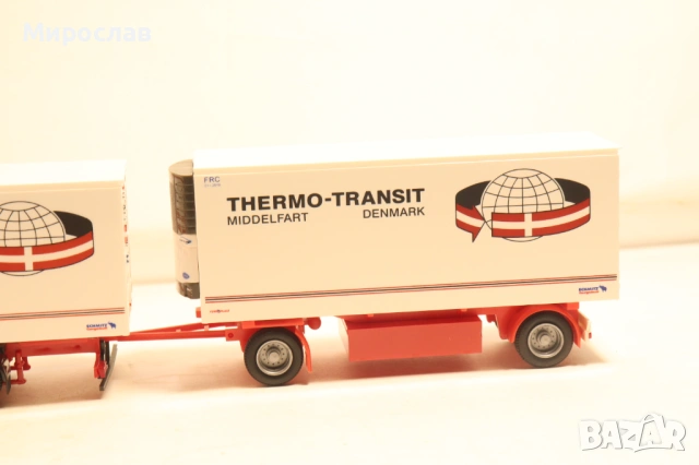 AWM H0 1/87 WOLVO THERMO КОЛИЧКА TIR КАМИОН МОДЕЛ, снимка 3 - Колекции - 54212269