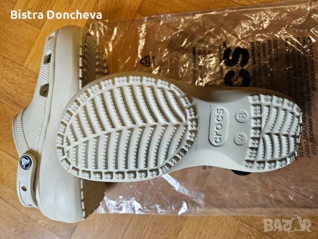 Дамски чехли/ сандали Crocs, нови, р-р 39, снимка 3 - Чехли - 55431942