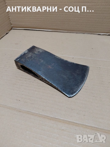 Соц Стара Китайска Брадва Топор 1.700кг. НОМЕР 64., снимка 2 - Антикварни и старинни предмети - 54169140