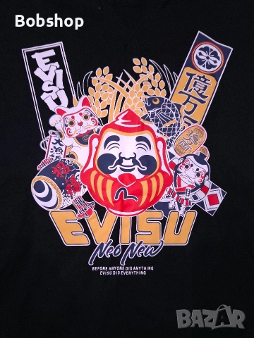 Мъжка тениска EVISU, снимка 2 - Тениски - 54978589