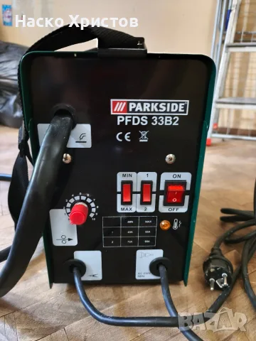 Заваръчен телоподаващ апарат Parkside PFDS 33 B2, снимка 8 - Други инструменти - 55694770