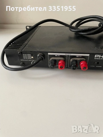 Phonic 250w усилвател, снимка 5 - Ресийвъри, усилватели, смесителни пултове - 54899655